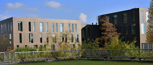 Das Universitätsgebäude der Karl Landsteiner Privatuniversität für Gesundheitswissenschaften