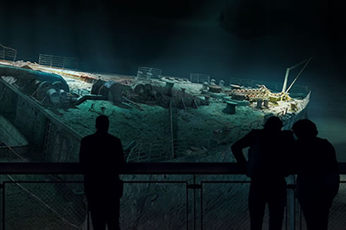 TITANIC - Die Versprechen der Moderne: Yadegar Asisi zeigt ab 28. Januar 2017 ein neues 360°-Panorama im Panometer Leipzig